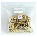 200 PCS. BRASS FOR RELOADING .223 REM