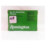 1000 REMINGTON NO. 6 1/2 SMALL RIFLE PRIMERS