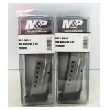 2 NEW SMITH & WESSON 8 RD. M&P-9 SHIELD MAGS