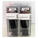 2 NEW SMITH & WESSON 15 RD. M&P-9 MID SIZE