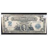 SERIES 1899 LARGE SIZE $2 SILVER CERTIFICATE