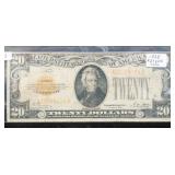 SERIES 1928 - $20 GOLD CERTIFICATE