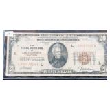 SERIES 1929 - $20 SAN FRANCISCO NATIONAL