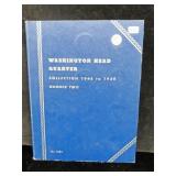 BOOK OF SILVER WASHINGTON QUARTERS -