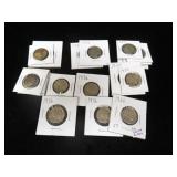 19 ASSORTED BUFFALO NICKELS