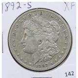 1892-S MORGAN SILVER DOLLAR