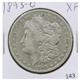 1893-O MORGAN SILVER DOLLAR