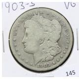 1903-S MORGAN SILVER DOLLAR