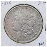 1878 MORGAN SILVER DOLLAR