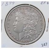 1879 MORGAN SILVER DOLLAR