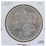 1884 MORGAN SILVER DOLLAR