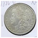 1886-O MORGAN SILVER DOLLAR