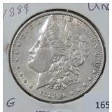 1889 MORGAN SILVER DOLLAR