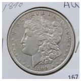 1890 MORGAN SILVER DOLLAR