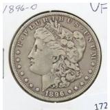 1896-O MORGAN SILVER DOLLAR