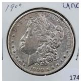 1900 MORGAN SILVER DOLLAR