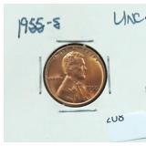 1955-S LINCOLN CENT