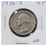 1936-S WASHINGTON QUARTER