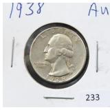 1938 WASHINGTON QUARTER