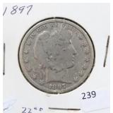 1897 BARBER HALF DOLLAR