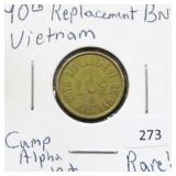 90TH REPLACEMENT BATTALION CAMP ALPHA 10¢