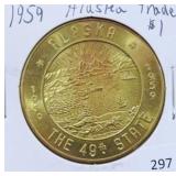 1959 ALASKA TRADE DOLLAR