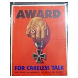 1944 WORLD WAR II U.S. OFFICE OF WAR "AWARD