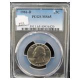 1984-S KENNEDY HALF DOLLAR - PCGS