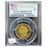 2007-S GEORGE WASHINGTON PRESIDENTIAL DOLLAR