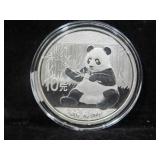 2017 ONE OUNCE SILVER PANDA