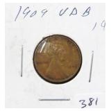 1909-VDB LINCOLN CENT