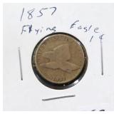 1857 FLYING EAGLE CENT