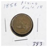 1858 FLYING EAGLE CENT
