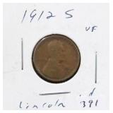 1912-S LINCOLN CENT