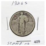 1926-S STANDING LIBERTY QUARTER