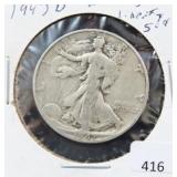 1947-D WALKING LIBERTY HALF DOLLAR