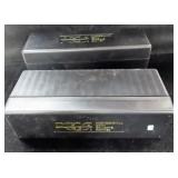 2 PCGS PLASTIC COIN STORAGE BOXES