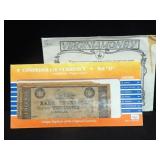CONFEDERATE CURRENCY SET D AND VIRGINIA MONEY
