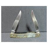 13 ORIGINAL COLONIES FOLDING KNIFE "CONNECTICUTT"