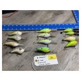 13- ASSORTED JERK BAITS