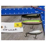 3- TOP WATER BAITS