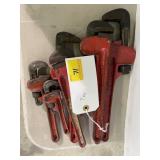 6pc PIPE WRENCHES