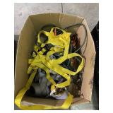 ASSORTED STRAPS AND EXT CORDS