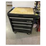 CRAFTSMAN ROLL AROUND 5 DRAWER TOOL CART WITH