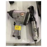 BEST TOOLS 1/2 AIR WRENCH AND 1/2 AIR RATCHET