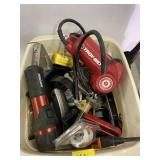 ASSORTED TOOLS AND MOTOR STARTER