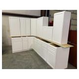 Kitchen Cabinet Set - Newport White - 12 CABINETS