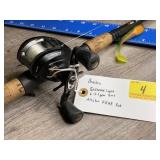 BASSPRO EXTREME LIGHT 6:3:1 GEAR REEL AND ALLSTAR
