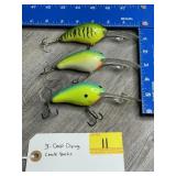 3- DEEP DIVING CRANK BAITS