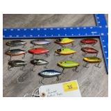 4-RAPALA, 4- 6XD, 4- ASSORTED CRANK BAITS